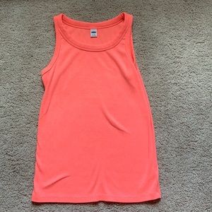 old navy pink tank top
